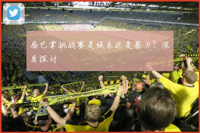 扇巴掌挑战赛是娱乐还是暴力?深度探讨