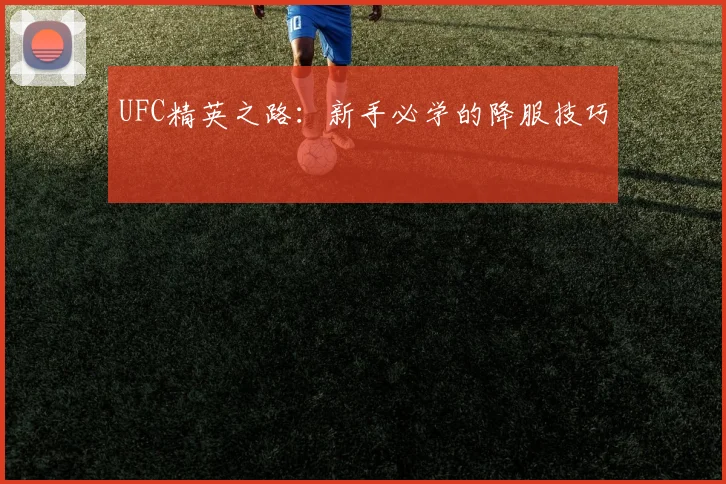 UFC精英之路:新手必学的降服技巧