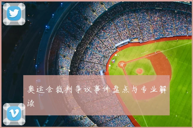 奥运会裁判争议事件盘点与专业解读